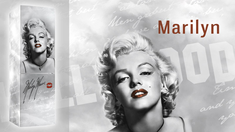 Frigorifero Marilyn Monroe personalizzato