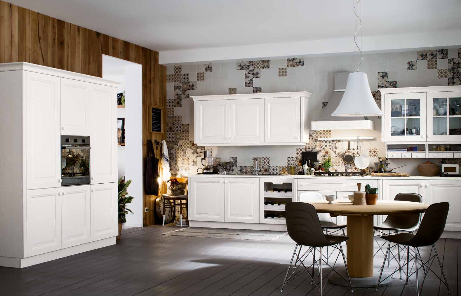 Cucina con ante con telaio Veneta cucine