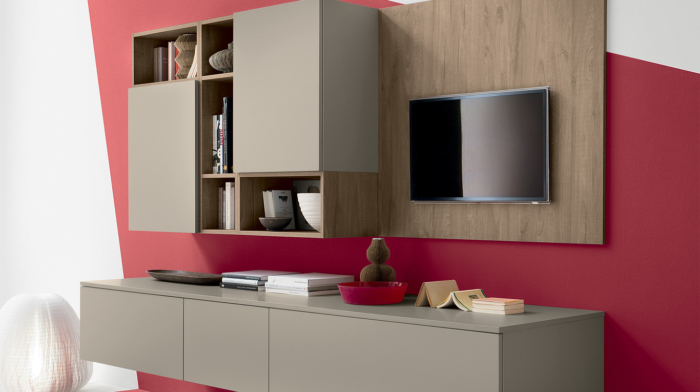 Il living di Veneta cucine